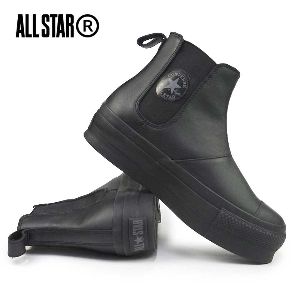 【年末大感謝祭】コンバース メンズ レディース スニーカー レザーオールスター R リフテッド サイドゴア HI CONVERSE LEATHER ALL STAR R LIFTED SIDEGORE HI