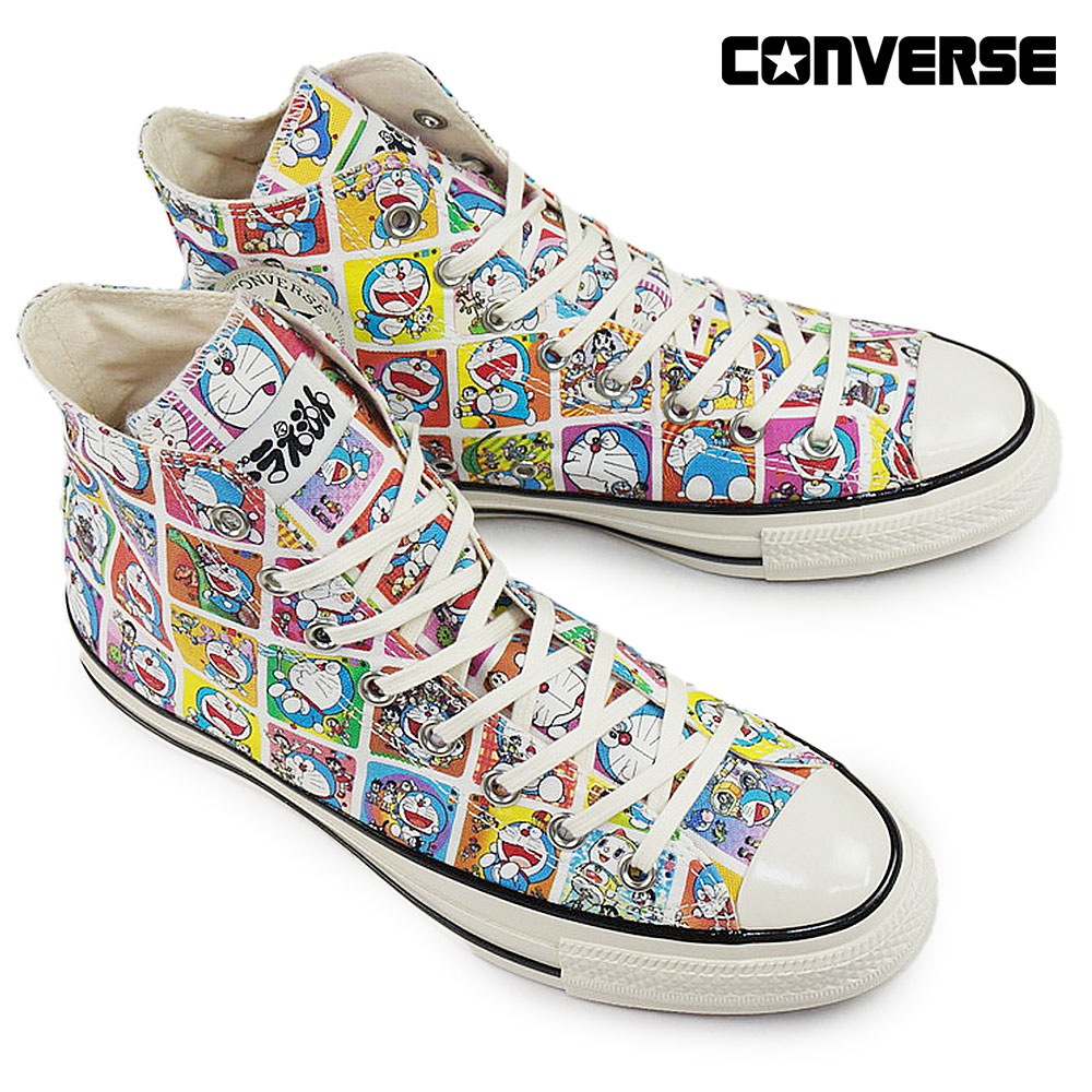 コンバース ドラえもん スニーカー オールスター エイジド TC HI レディース メンズ ハイカット オリジナル レトロ感 CONVERSE ALL STAR AGED TC HI DORAEMON
