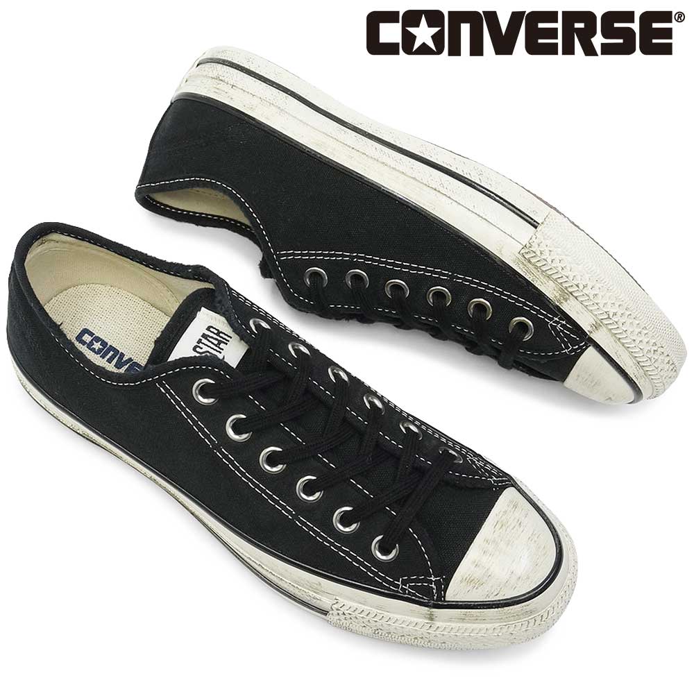 コンバース オールスター スニーカー レディース メンズ エイジド ディストレスド AG OX ダメージ加工 26春夏新作 CONVERSE ALL STAR AGEDDISTRESSED AG OX