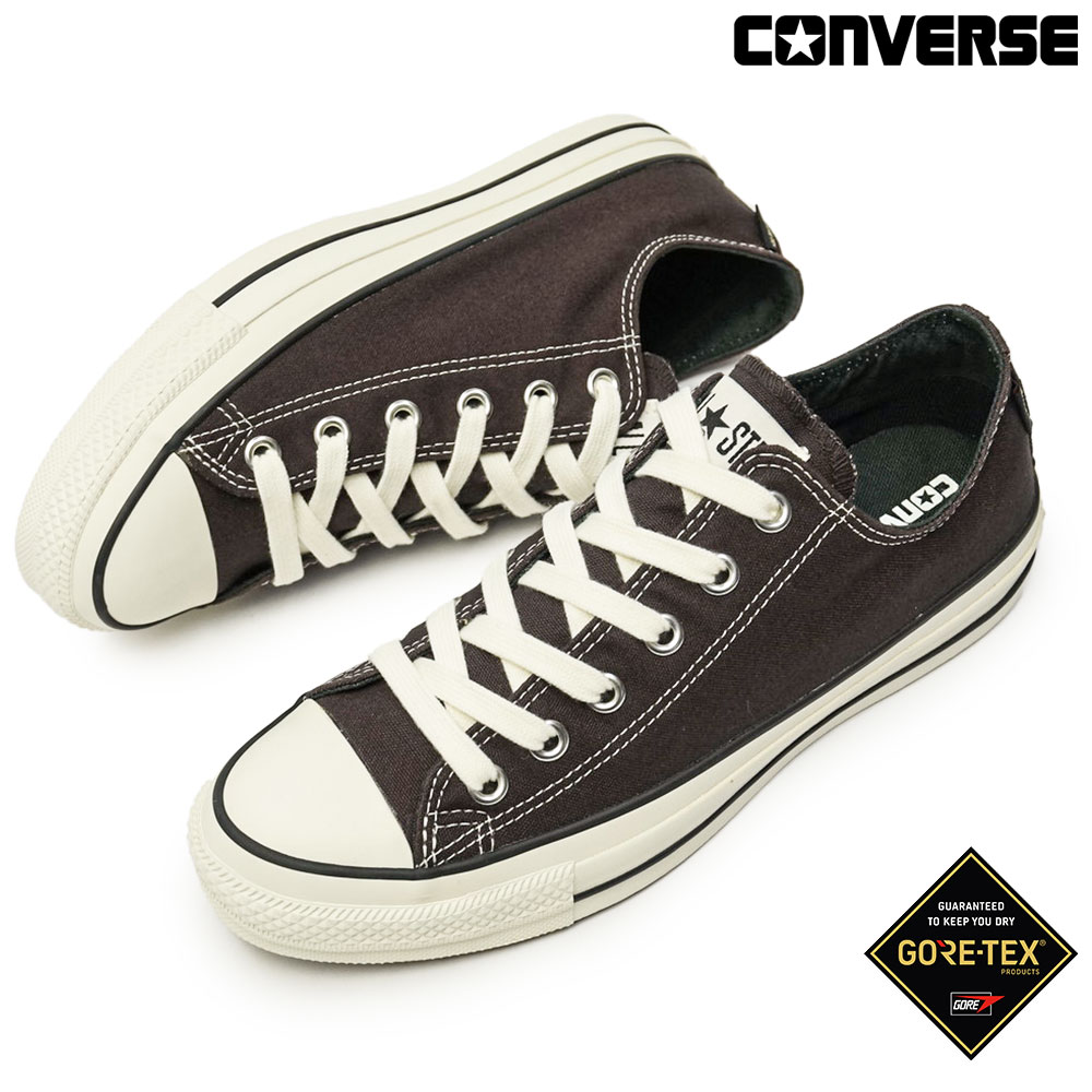 コンバース スニーカー 防水 オールスター ゴアテックス OX 防水透湿 撥水 メンズ レディース レースアップ 25秋冬新作 CONVERSE ALL STAR GORE-TEX OX