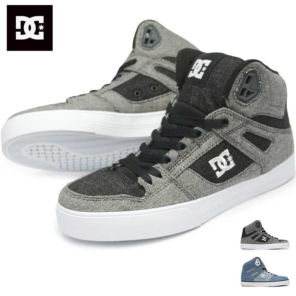【夏物ラストSALE！】DC スニーカー メンズ ピュア ハイトップ WC TX SE DM241018 レディース DC SHOES PURE HIGH-TOP WC TX SE