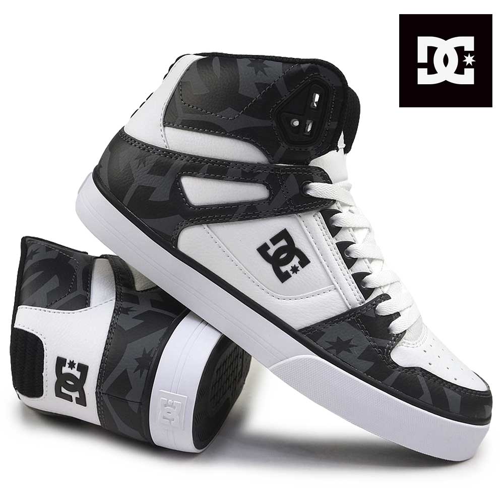 【夏準備セール】DC メンズ スニーカー ピュア ハイトップ WC SE SN DM246011 レディース ハイカット DC SHOES PURE HIGH-TOP WC SE SN