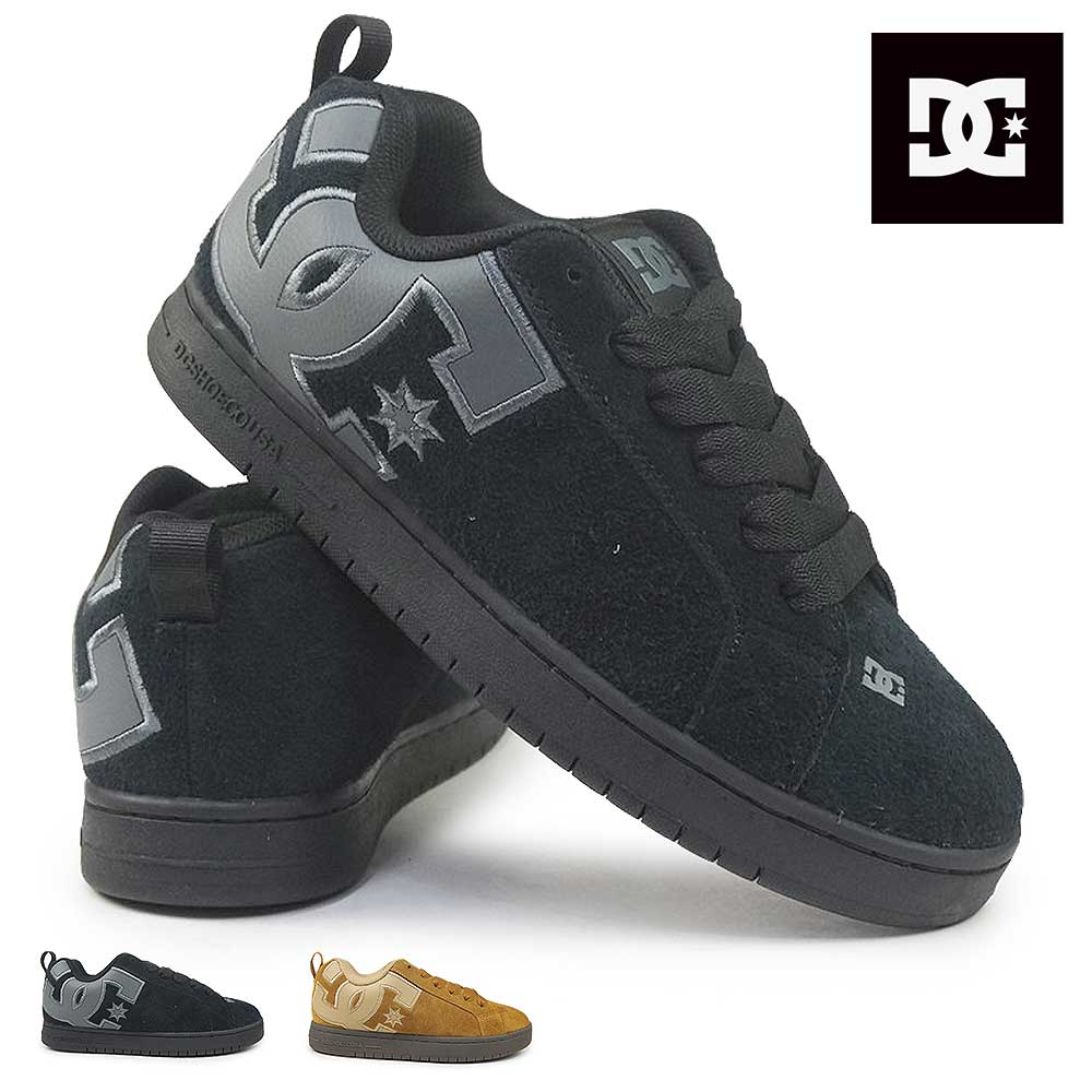 【ウィンターセール】DC shoes スニーカー COURT GRAFFIK SE DM254019 メンズ ビッグロゴ スエード ディーシーシューズ コートグラフィック 25秋冬新作