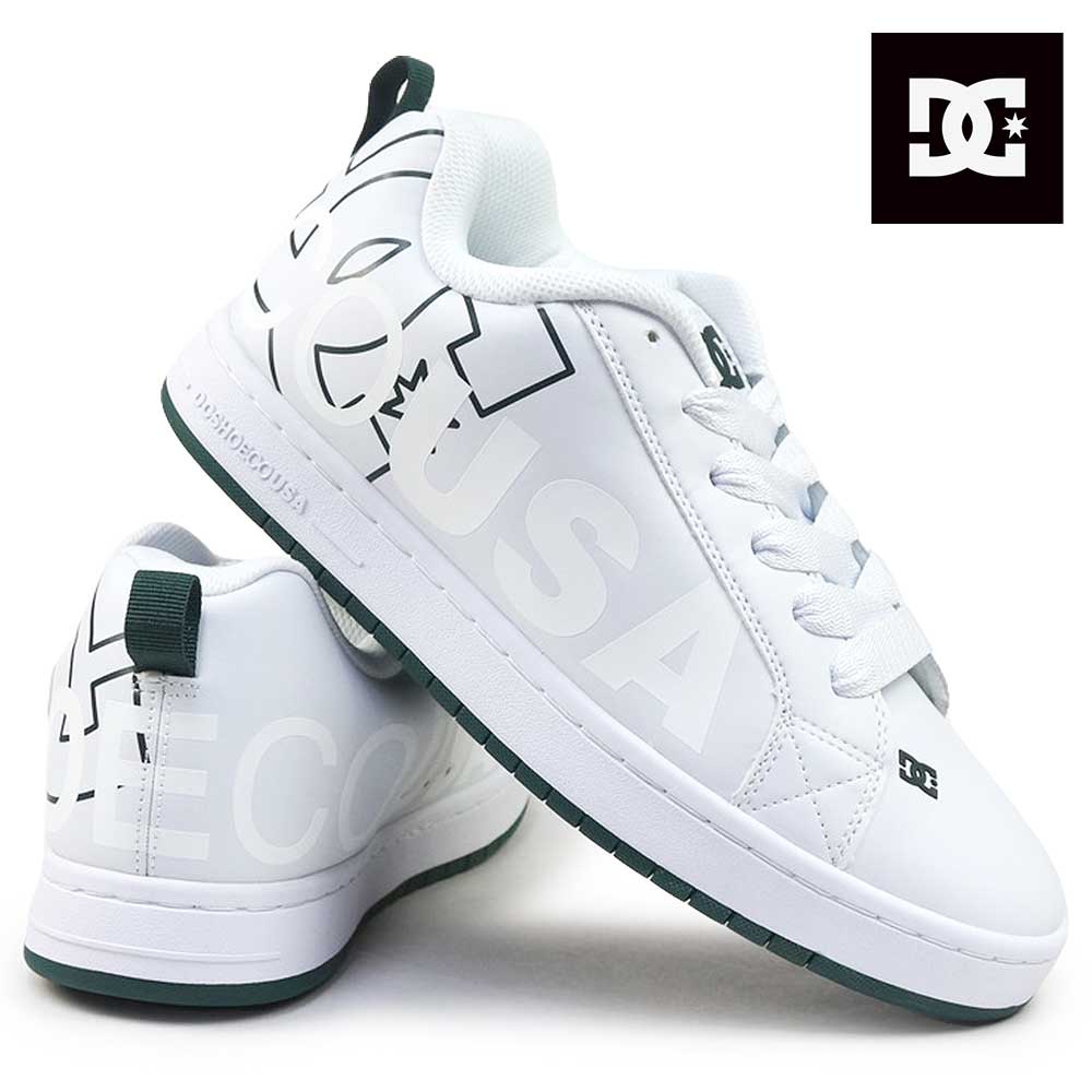 【ウィンターセール】DC shoes スニーカー COURT GRAFFIK DM254020 メンズ ビッグロゴ ディーシーシューズ DC SHOES COURT GRAFFIK25秋冬新作