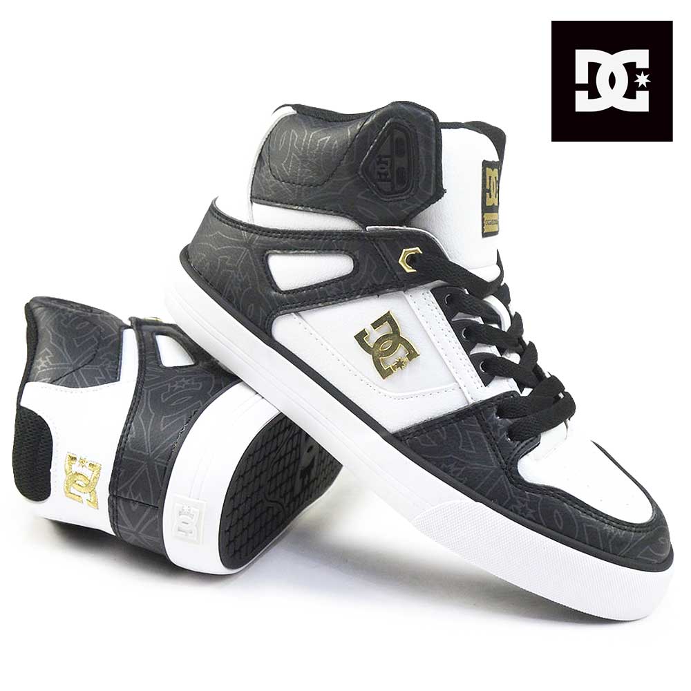 【ウィンターセール】DCシューズ ハイカット メンズ PURE HIGH TOP SE SN DM256303 スニーカー レディース 25秋冬新作 DC SHOES