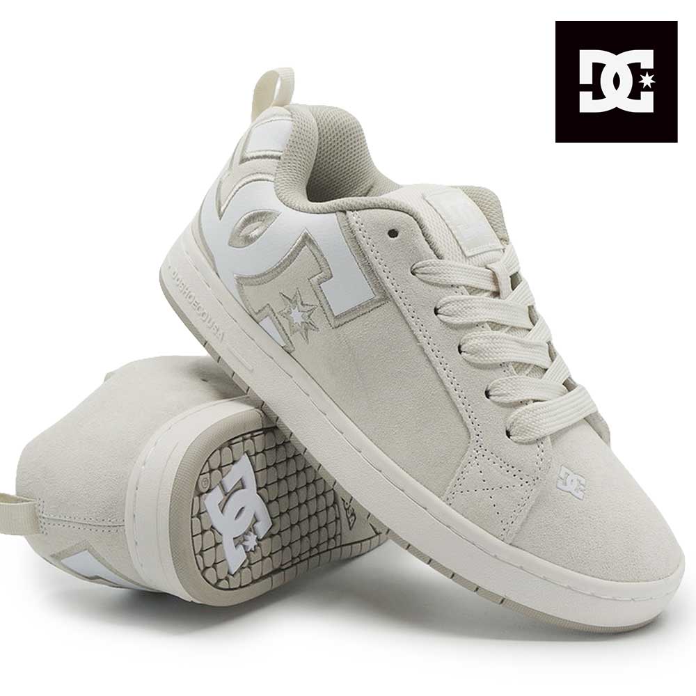 【夏準備セール】DC shoes スニーカー COURT GRAFFIK SE DM261017 メンズ ビッグロゴ スエード ディーシーシューズ 26春夏新作 DC SHOES COURT GRAFFIK SE