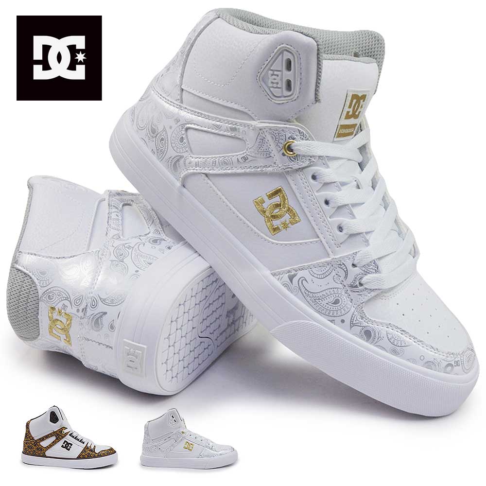 DC shoes スニーカー PURE HIGH TOP SE SN DM261303 ハイカット 定番 メンズ レディース ディーシーシューズ 26春夏新作 DC SHOES