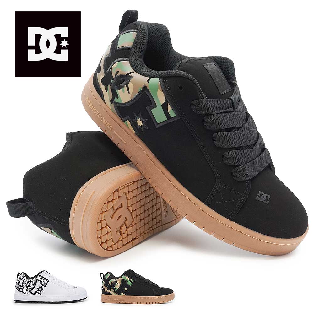 DC スニーカー メンズ COURT GRAFFIK DM264012 スケートシューズ ディーシーシューズ 26秋冬新作 DC SHOES
