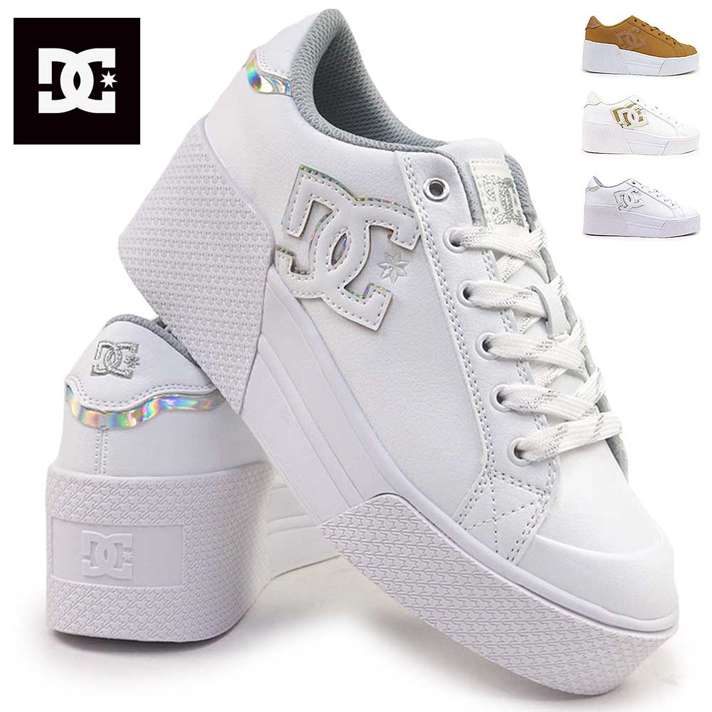 DC レディース 厚底スニーカー チェルシー ライト ウェッジ DW244601 ディーシーシューズ DC SHOES CHELSEA LITE WEDGE