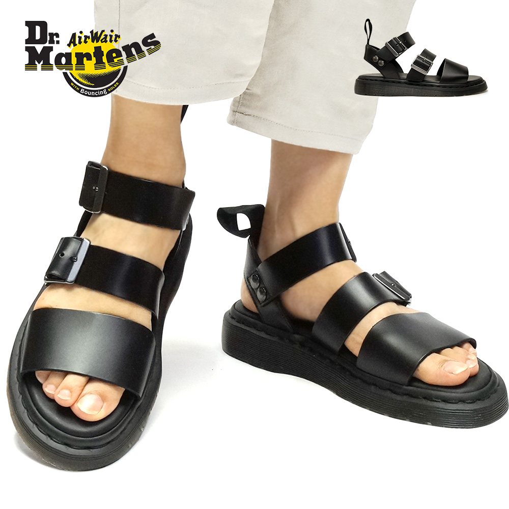 ドクターマーチン サンダル グリフォン 15695001 メンズ レディース レザー 本革 Dr.Martens GRYPHON BRANDO