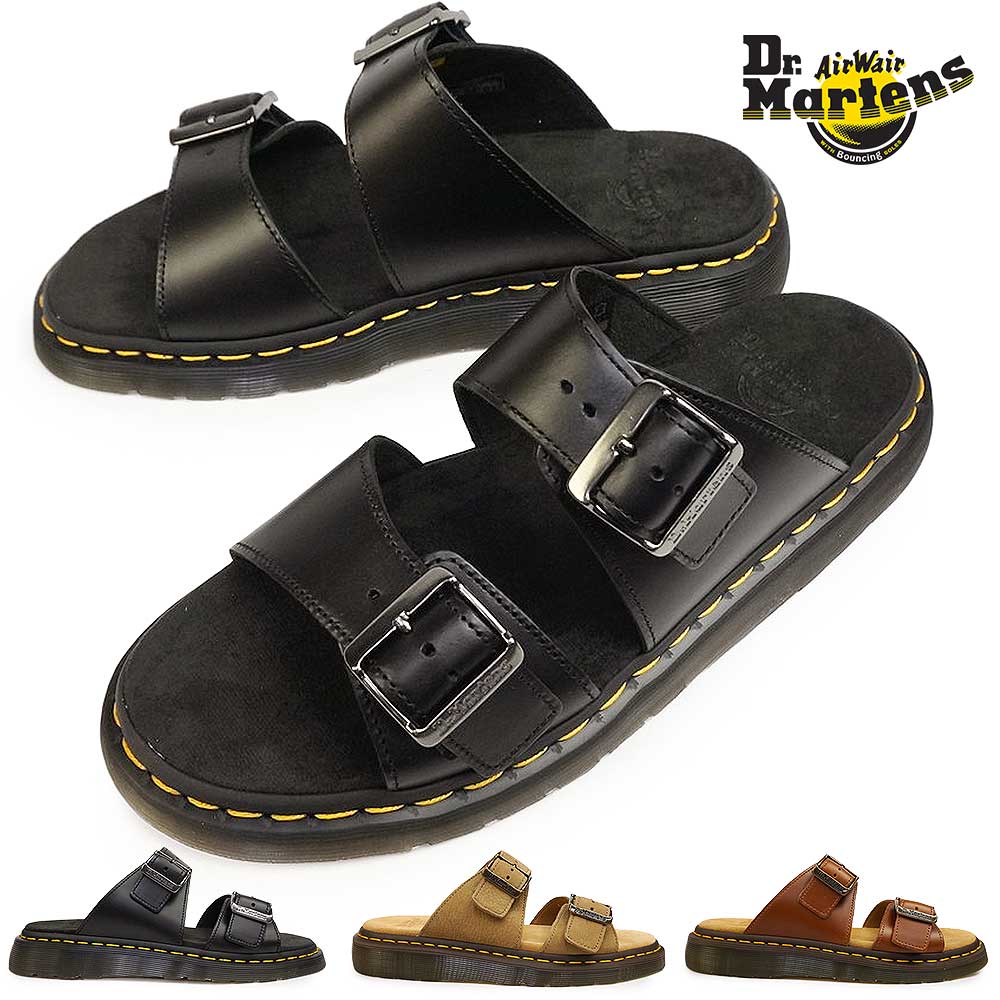 【年末大感謝祭】ドクターマーチン サンダル メンズ ジョセフ スライドサンダル スエード レザー 本革 Dr.Martens JOSEF