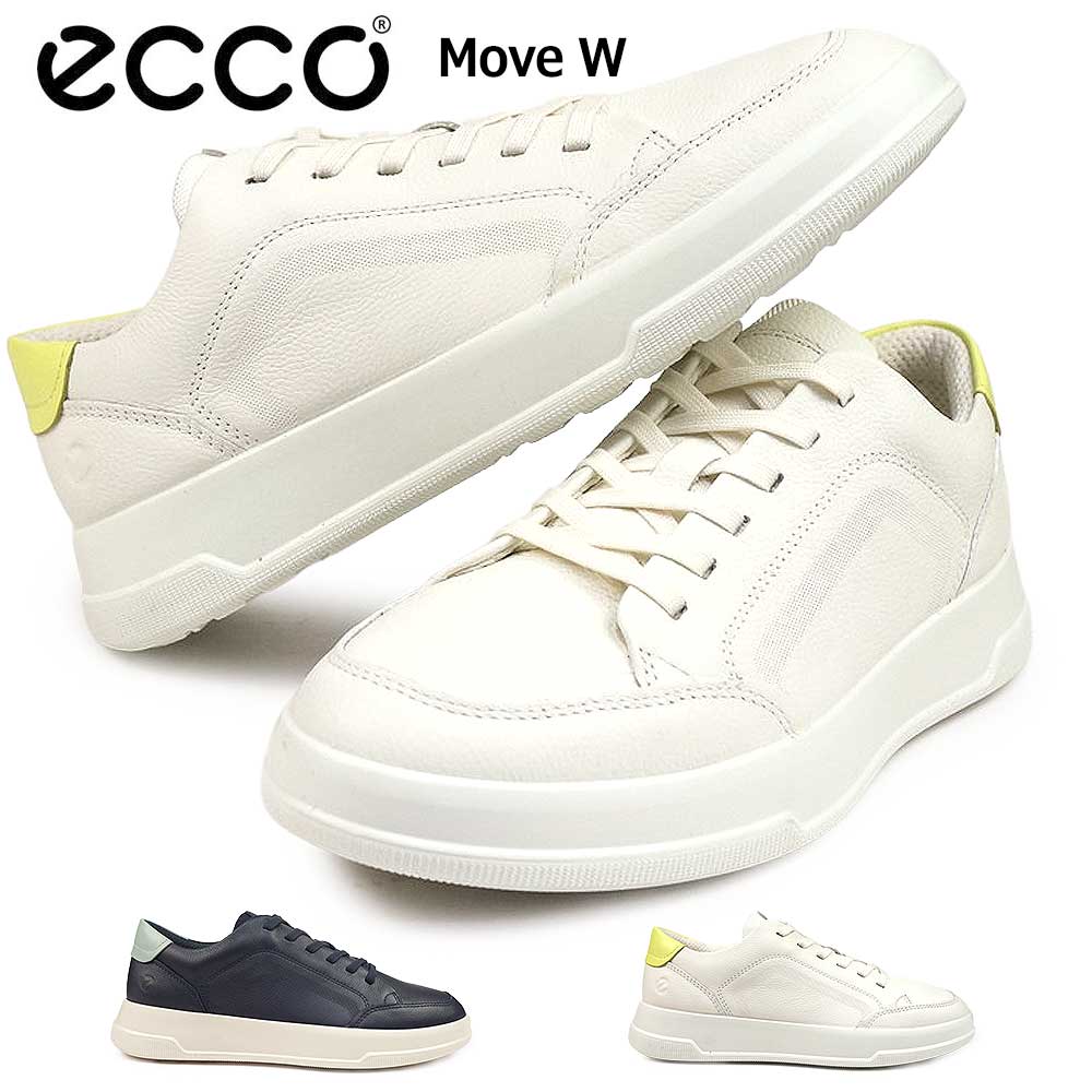 エコー 靴 レザースニーカー レディース 223803 Move W ウォーキングシューズ 本革 25秋冬新作 ECCO Move W