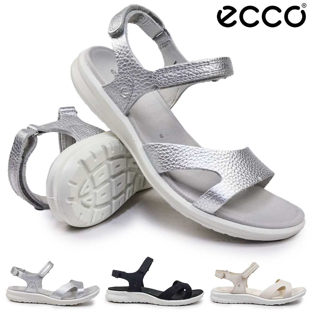 【ブラックフライデー】エコー 靴 レディース サンダル ECCO CRUISE II SANDAL 3 STRAPS 821883 ストラップサンダル 軽量 本革 レザー ECCO25春夏新作