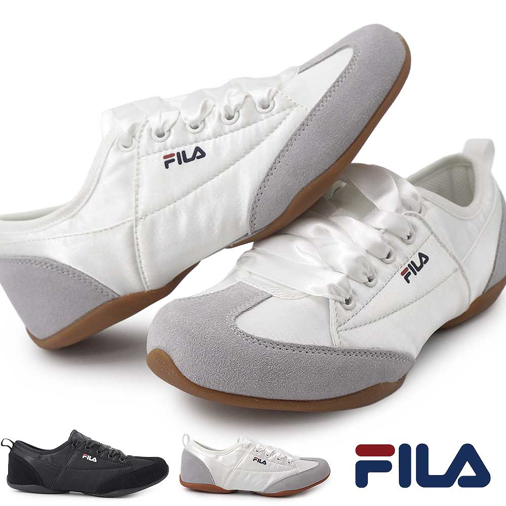 フィラ スニーカー レディース フィラ バレー FM0101022 シューズ 薄底 バレーシューズ リボン 26春夏新作 FILA BALLET