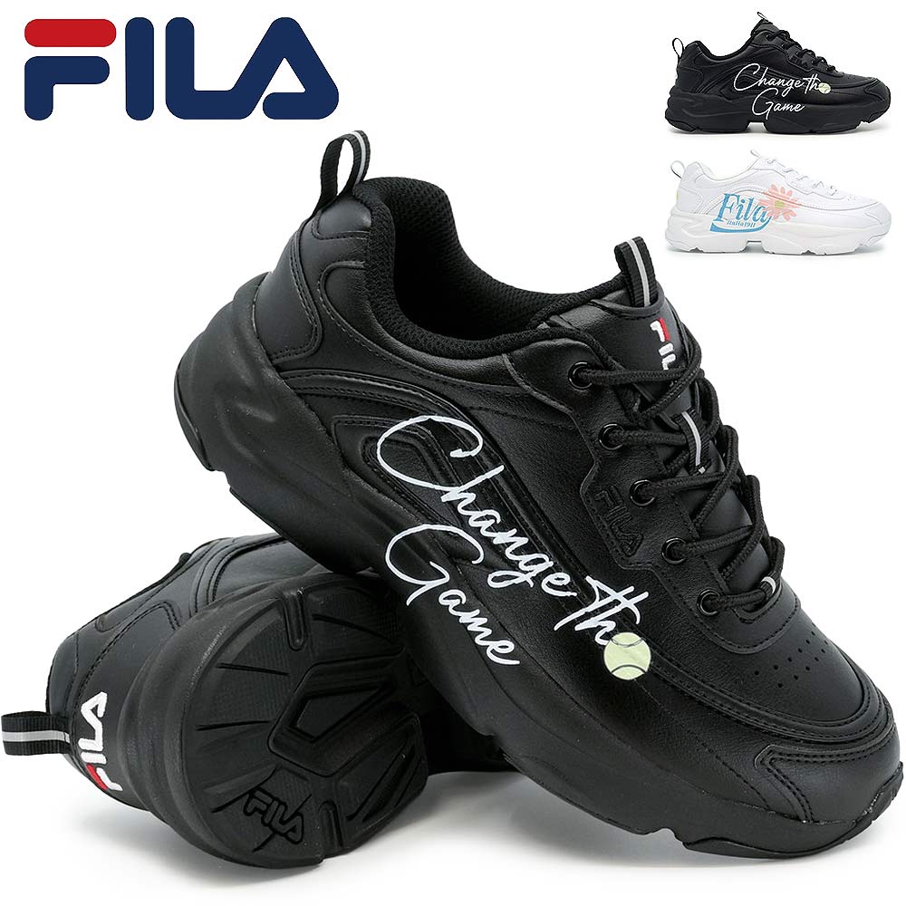 フィラ スニーカー レディース レイトナ スクリプト FU0101003 厚底 軽量 26秋冬新作 FILA RAYTONA SCRIPT