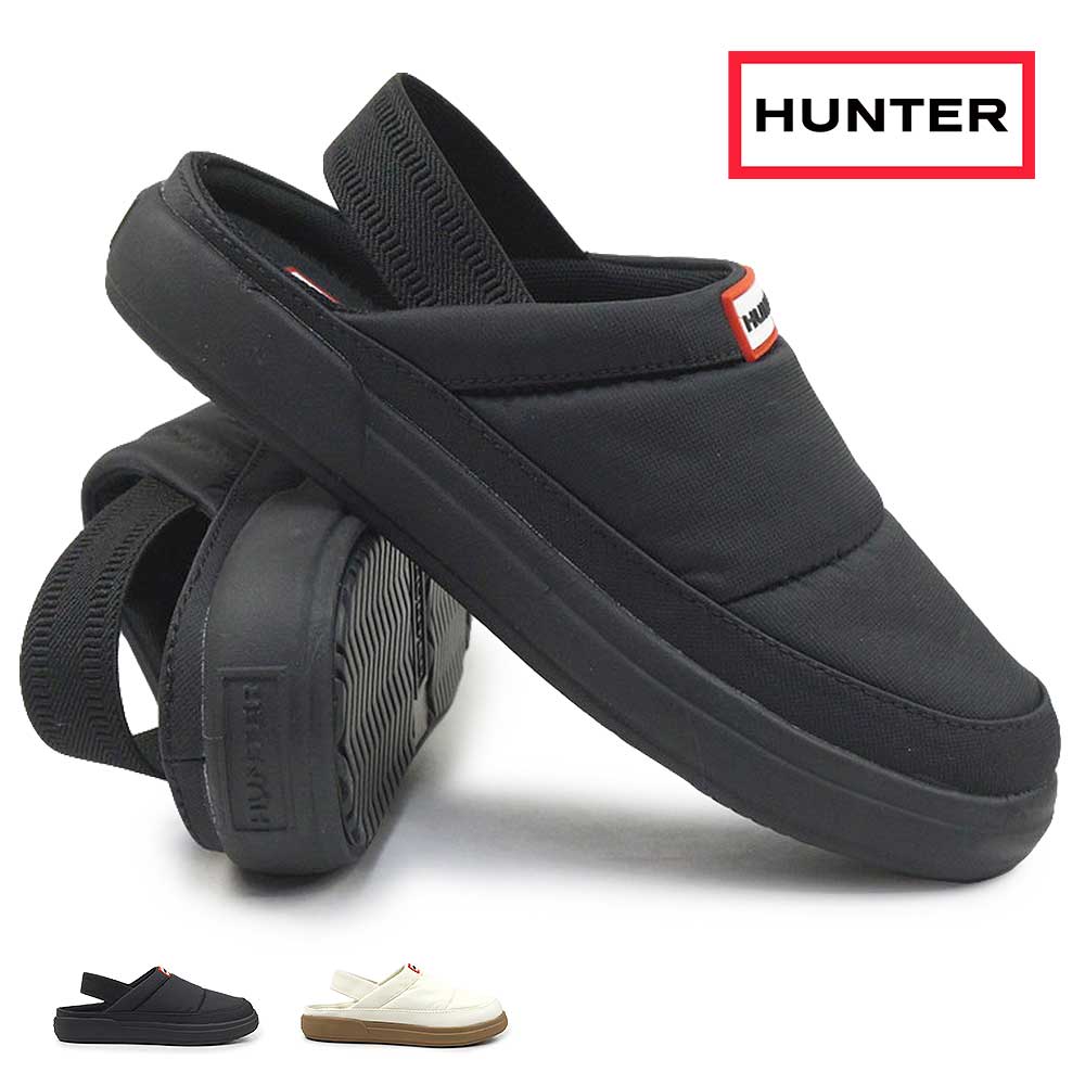 【夏物ラストSALE！】ハンター レディース サンダル イン／アウト ヒール ストラップ スリッパ WFF3101WWU HUNTER WOMENS IN／OUT HEEL STRAP SLIPPER