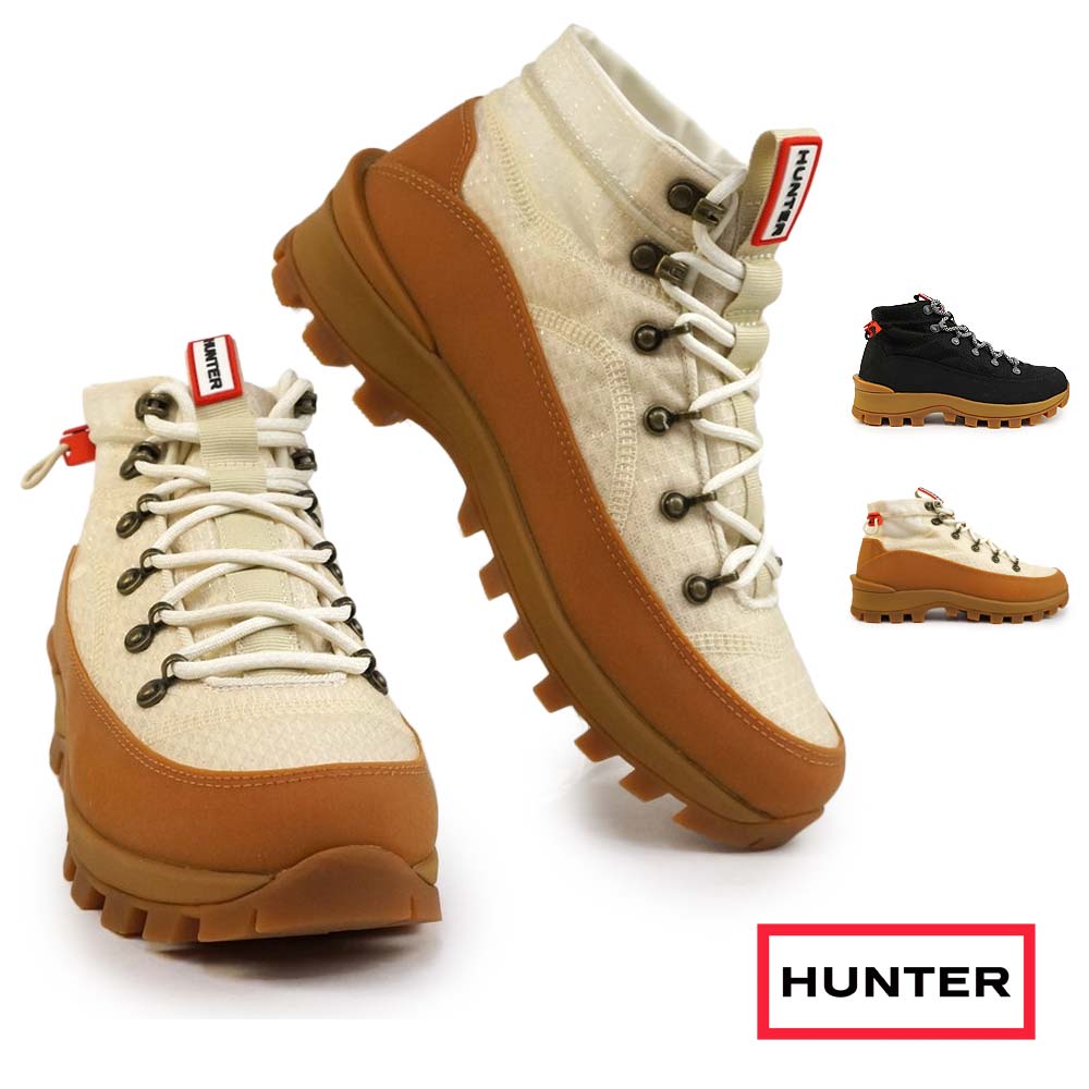 ハンター レディース トラベル エクスプローラー ブーツ WFS2336REN ハイカット スニーカー 靴 軽量 耐水 HUNTER WOMENS TRAVEL EXPLORER BOOT