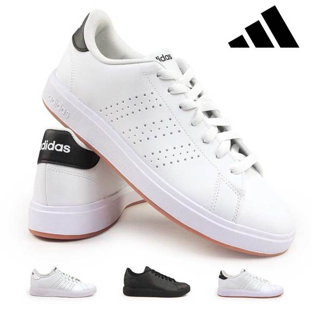 アディダス スニーカー アドバンコート ベース 2.0 U コートシューズ 25秋冬新作 adidas ADVANCOURT BASE 2.0U