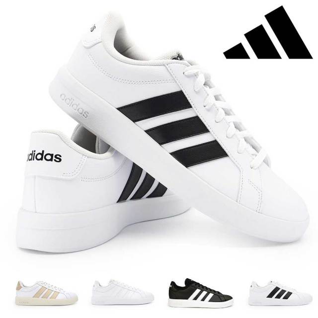 アディダス スニーカー グランドコート ベース 3.0 U メンズ レディース コートシューズ 26春夏新作 adidas GRANDCOURT BASE 3.0 U
