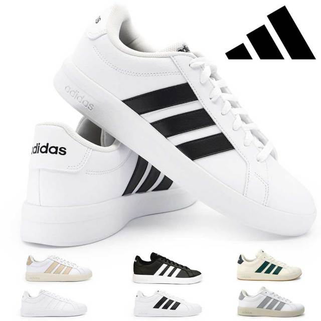 【サマーセール】アディダス スニーカー グランドコート ベース 3.0 U メンズ レディース コートシューズ 26春夏新作 adidas GRANDCOURT BASE 3.0 U