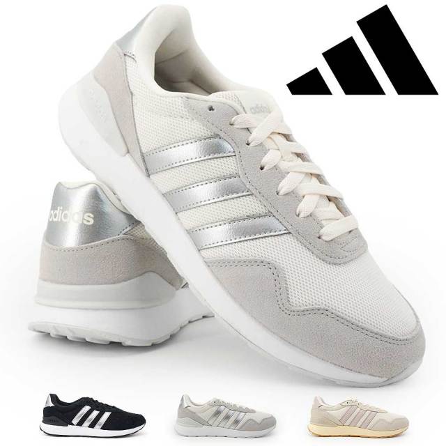 【サマーセール】アディダス レディース スニーカー ラン 60ｓ 4.0 W 軽量 ランニング ウォーキング 26秋冬新作 adidas RUN60s 4.0W