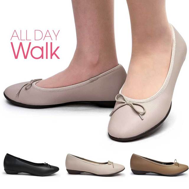 オールデイウォーク レディース 防水 ALD 316 パンプス オフィス カジュアル 抗菌 防臭  ALL DAY Walk