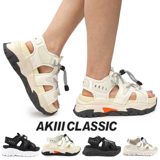 【ウィンターセール】アキクラシック サンダル 厚底 レディース アナトリア AKC-0073 日本限定 韓国ファッション AKIII CLASSIC