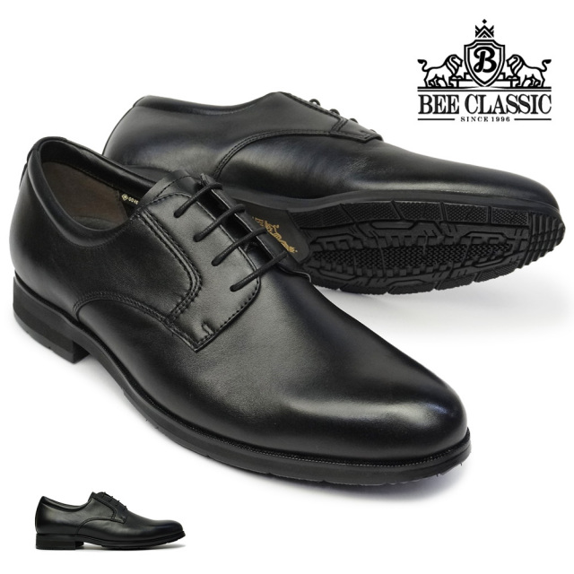 【ブラックフライデー】ビークラシック byマドラス メンズ 防水 外羽根 プレーントゥ CB7043G ビジネスシューズ 4E 本革 ゴアテックス 紳士靴 BEE CLASSIC