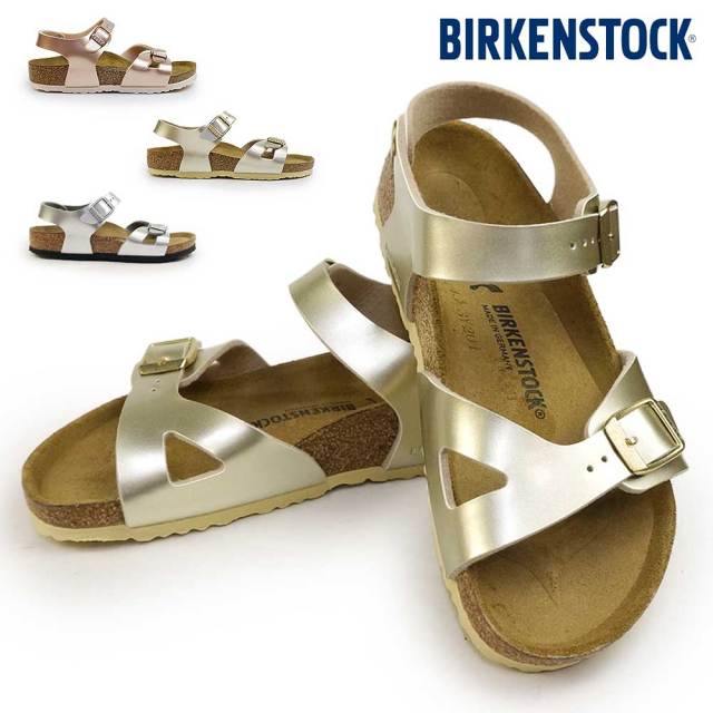 ビルケンシュトック キッズ サンダル リオ キッズ ストラップ 子供 ジュニア ビルコフロー Birkenstock Rio Kids