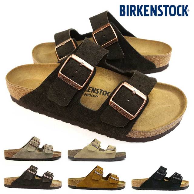 ビルケンシュトック サンダル アリゾナ BS メンズ レディース ストラップ スエードレザー Birkenstock Arizona BS