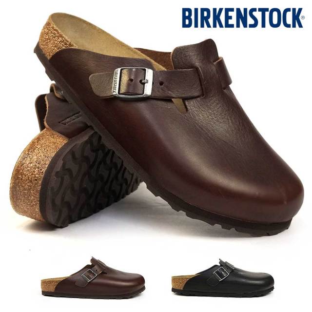 ビルケンシュトック メンズ サンダル ボストン BS クロッグ 幅広 レギュラー幅 サボ Birkenstock Boston BS