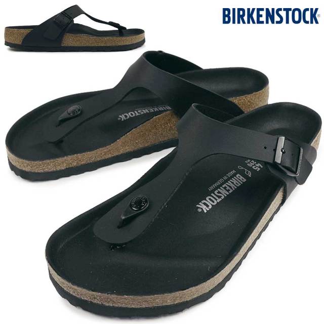 BIRKENSTOCK Gizeh ビルケンシュトック ギゼ 40 Gizeh / ギゼ オイルドレザー ブラック | BIRKENSTOCK