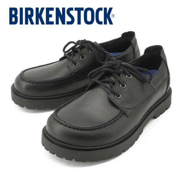 ビルケンシュトック ハイウッド モック レース ロー メンズモカシン 靴 コンフォート ナチュラルレザー 26秋冬新作 Birkenstock Highwood Moc Lace Low