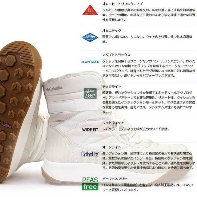 【新品】コロンビア ミンクスオムニヒート ウィンターブーツ レディース 楽天市場】[決算セール]コロンビア ブーツ Columbia BK0926 MINX