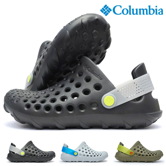 【夏物ラストSALE！】コロンビア メンズ サンダル クリークサイダー BM8616 軽量 クロッグ アウトドア Columbia CREEKSIDER