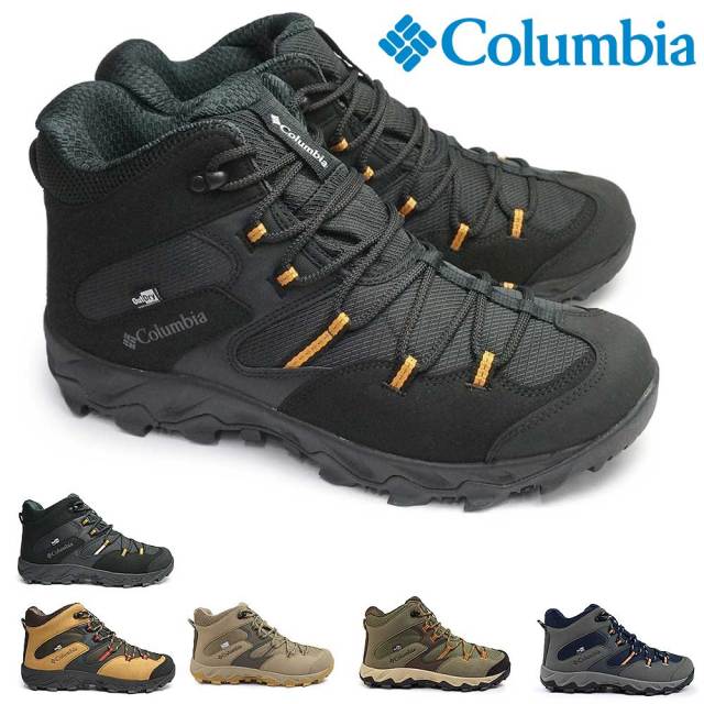 コロンビア 靴 防水 幅広 メンズ ハイキング アウトドアシューズ