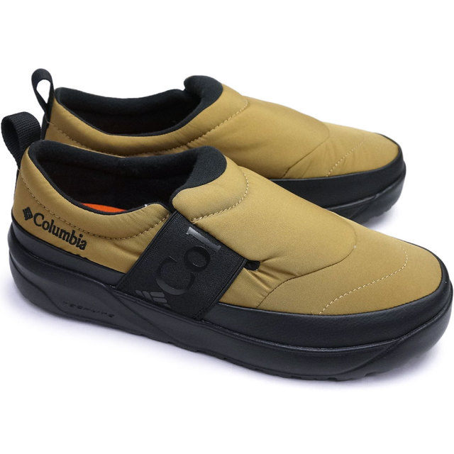 コロンビア 靴 防水 メンズ Yu2901 スピンリールモックウォータープルーフ レディース ユニセックス スリッポン Columbia Spinreel Moc Waterproof マイスキップ