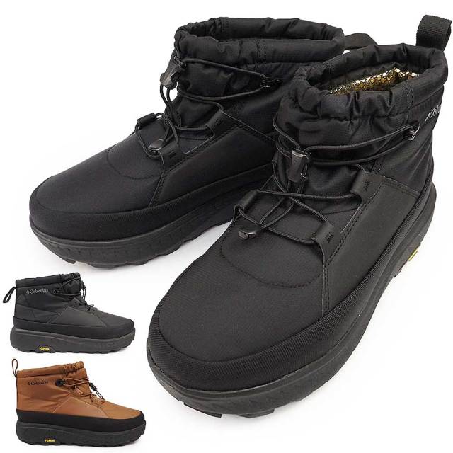 コロンビア 防水 スノーブーツ 防滑 YU7827 イエローテイル ショー