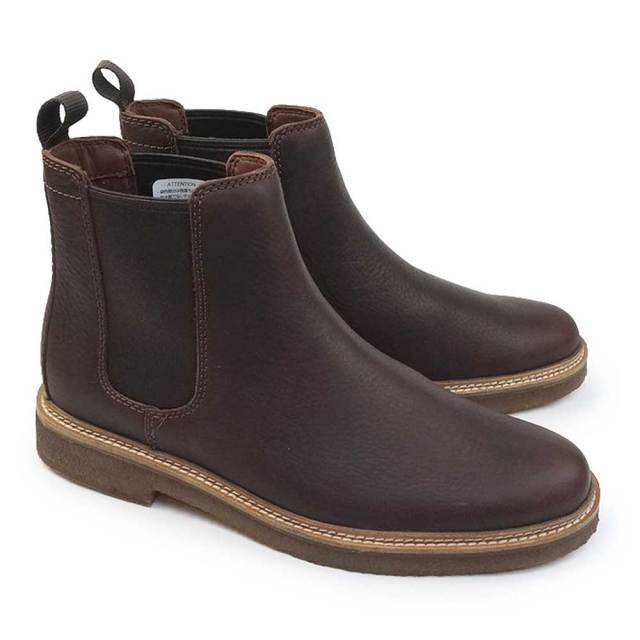 クラークス メンズ ブーツ クラークデールイージー レザーチェルシーブーツ 26秋冬新作 Clarks Clarkdale Easy