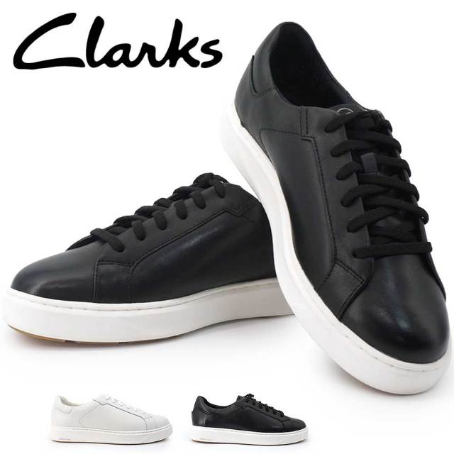 クラークス メンズ スニーカー コードシーレース レザー 本革 ローカット 軽量 レザースニーカー 26秋冬新作 Clarks Code C Lace
