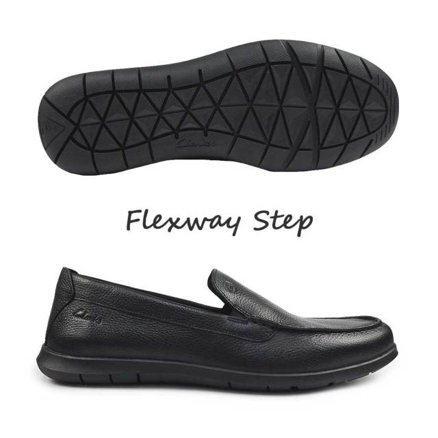 (取寄) クラークス メンズ フレックスウェイ ステップ Clarks men Flexway Step Black ウィンターセール】クラークス メンズ シューズ フレックスウェイ