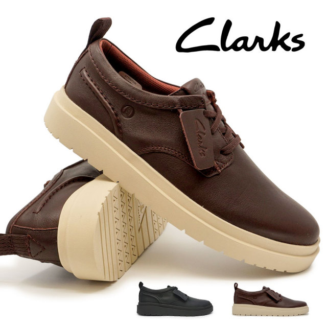 クラークス メンズ カジュアルシューズ ポールデンレース Clarks Polden Lace