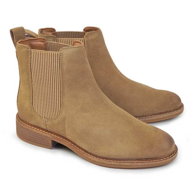 美品　Clarks レザー　サイドゴア　ブーツ 美品☆Clarks クラークス サイドゴアブーツ レザー ブラック26cm