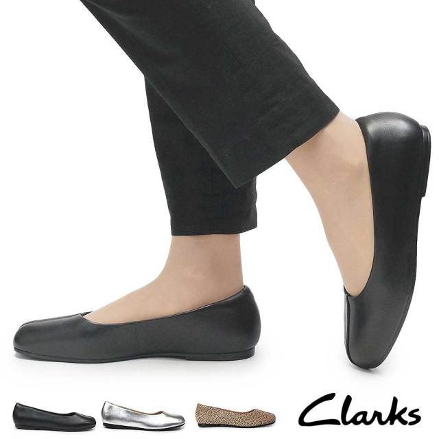 クラークス レディース リビアリリー バレエシューズ フラットパンプス カッターシューズ Clarks Livia Lily