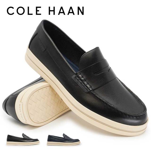 【サマーセール】コールハーン 靴 メンズ ピンチ ロングウィークエンダー ペニー ローファー 26春夏新作 COLE HAAN Pinch Long-Weekender Penny Loafers