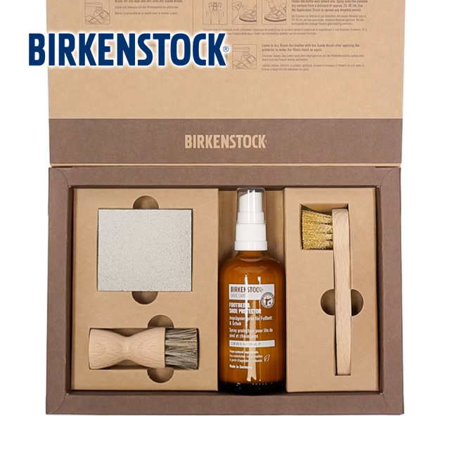 ビルケンシュトック スエードレザーケアセット 1028789 ヌバック・スエード・起毛革 お手入れ メンテナンス 金属ブラシ 正規品 BIRKENSTOCK Suede Leather Care Set