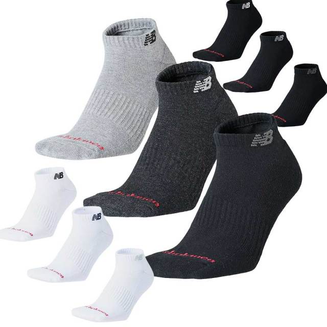 ニューバランス 靴下 LAS55636 ショートレングス 3Pソックス メンズ レディース くるぶし丈 new balance Short Length 3P Socks