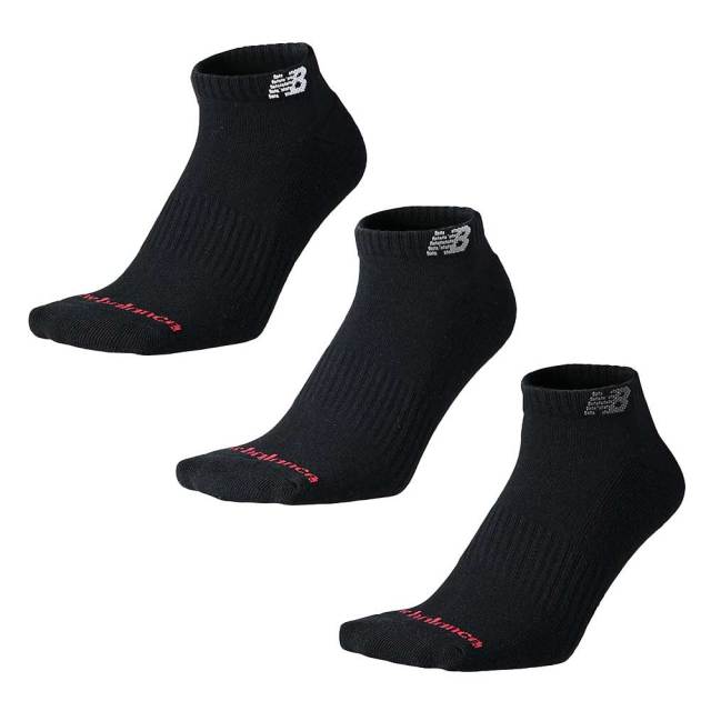 ニューバランス 靴下 LAS55636 ショートレングス 3Pソックス メンズ