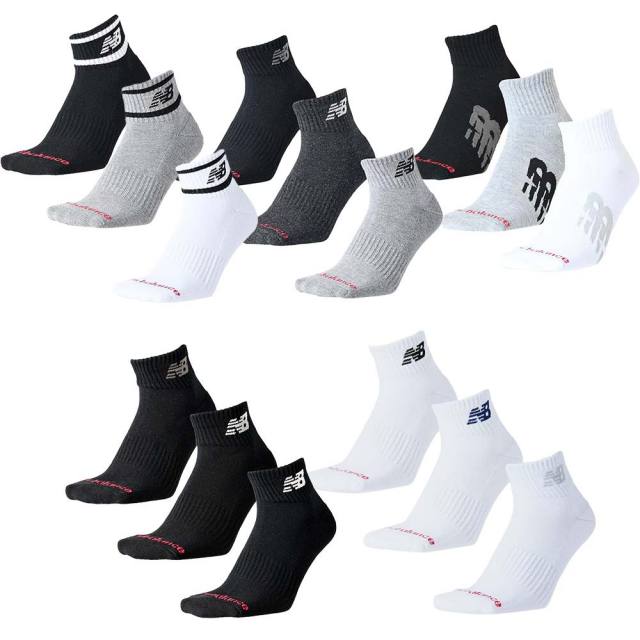 【オータムセール】ニューバランス 靴下 LAS55637 ミッドレングス 3Pソックス メンズ レディース 足首丈 new balance Mid Length 3P Socks