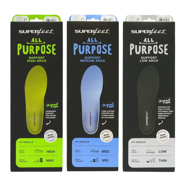 【ウィンターセール】スーパーフィート 中敷き オールパーパス サポート インソール SUPERfeet All-Purpose